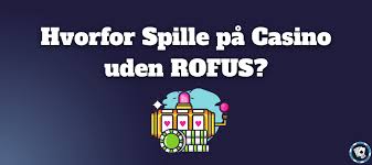 Bedste Online Casino Uden Rufus - Spil Uden Bekymringer -1087912670